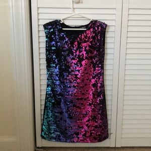 (Girls) sequined dress.